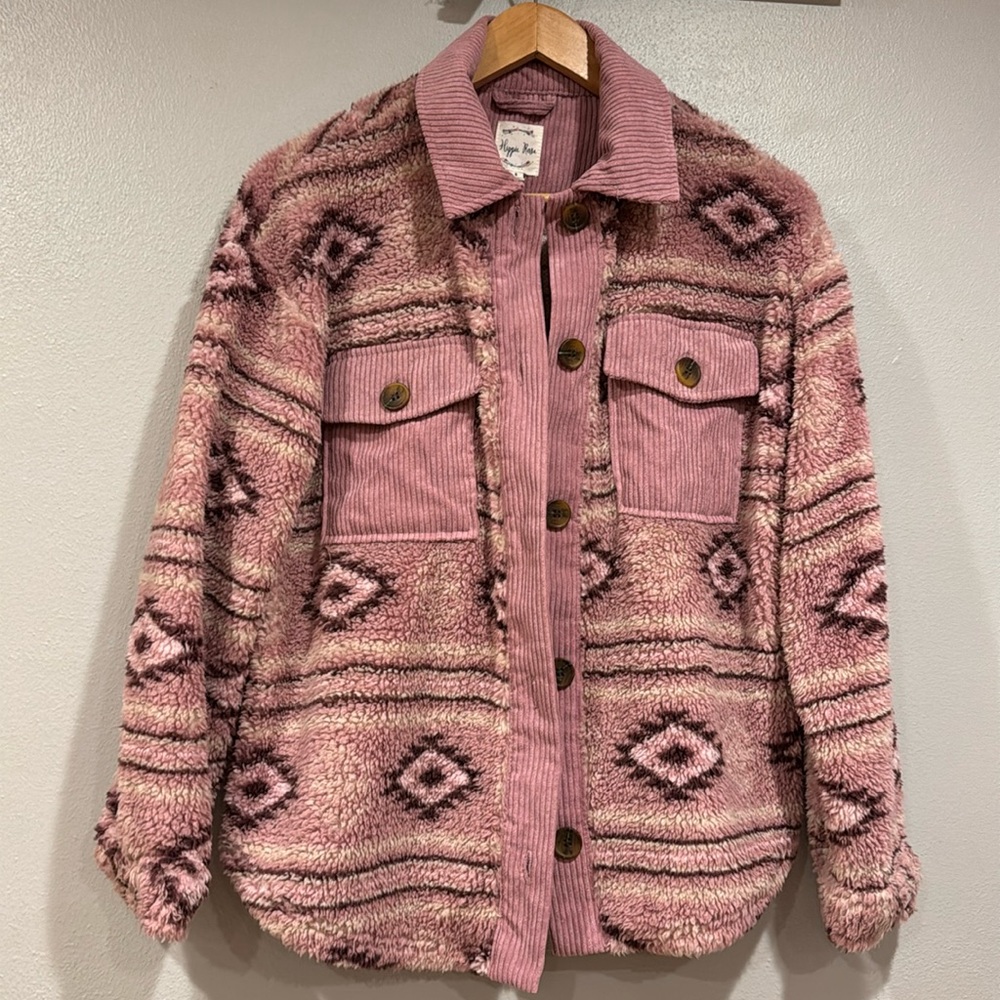NWT Hippie Rose sz S shacket